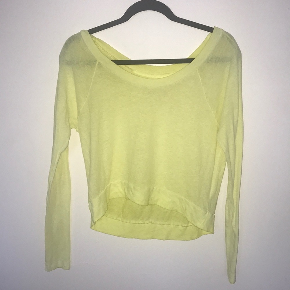 We the Free yellow longsleeve